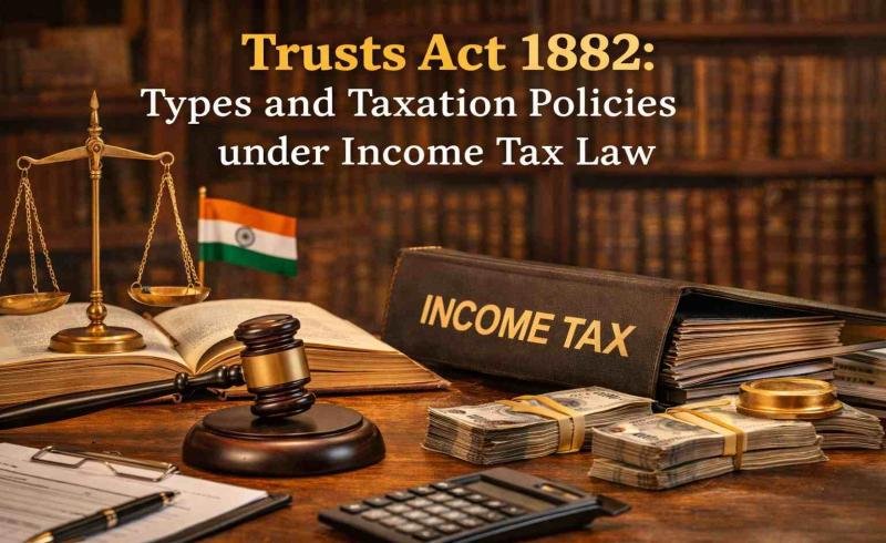 Trusts Act 1882 : Types and Taxation Policies under Income Tax Law